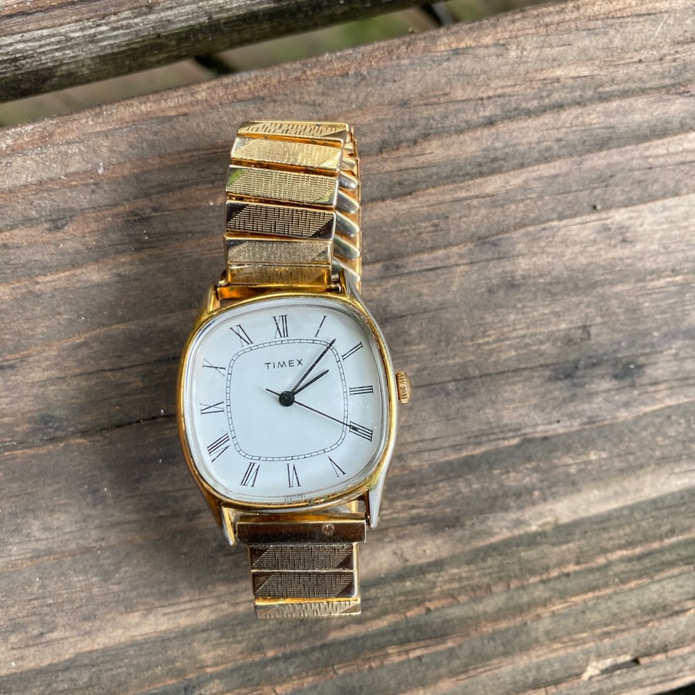 Vintage Timex Manual 1970s Men’s Watch Runs